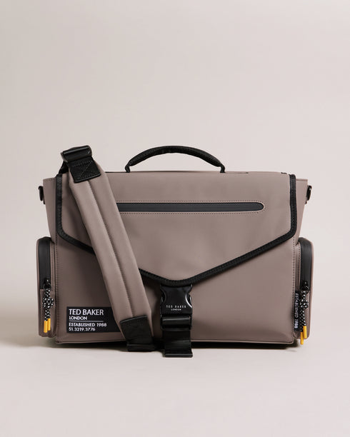 <P>Rubberised Satchel</P>